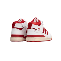 Кроссовки Adidas Forum 84 High White Red